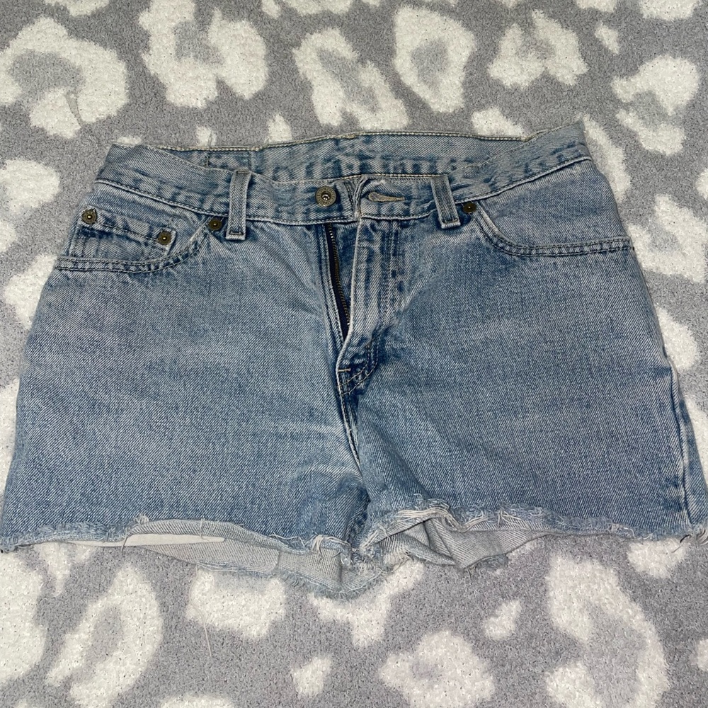 Levi Blue Jean Shorts